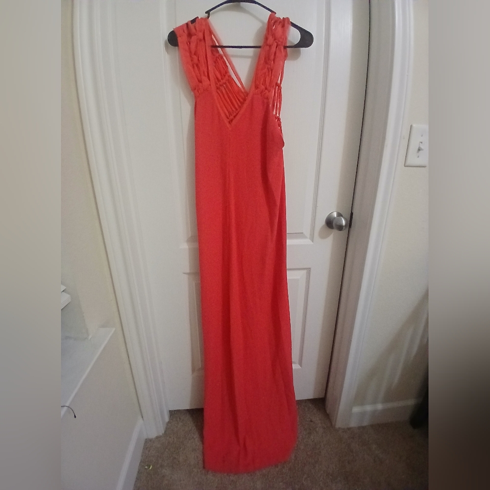 Maje Coral Textured Dress Size 1